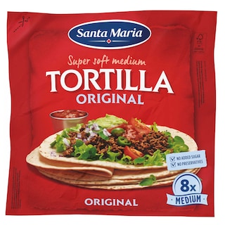 Santa Maria | Tortilla | Soft | Original | 8st. 