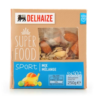 Delhaize | Mélange Sport|Mix de Noix,Fruits Secs,Baies et Graines 