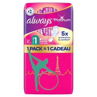 Always | Platinium | Verbanden | Normal | Vleugels | 2pack 
