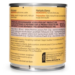 Delhaize | Bonen | Witte 