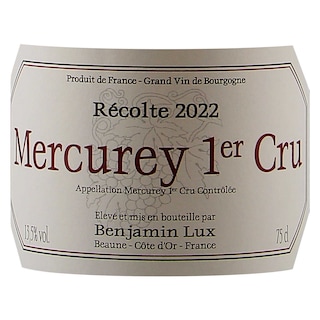 Benjamin Lux | Mercurey Premier Cru 