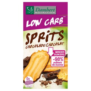 Damhert Nutrition | Biscuits | Chocolat | Low carb 