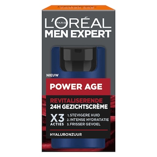 Men Expert | Hydraterende Gezichtscrème | Power Age | 50ml 