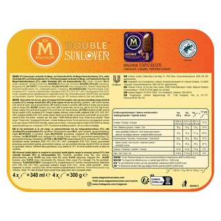Magnum | Glace | Double sunlover 4 x 8,5 cl