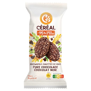 Céréal | Koekje | Mais | Pure chocolade 