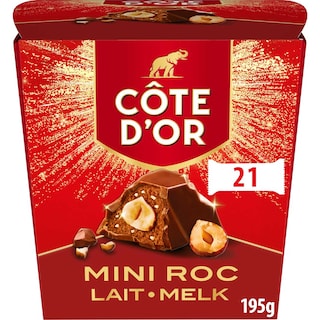 Côte d'Or | Pralines | Mini Roc | Chocolat | Noisettes 