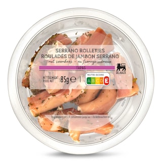 Delhaize | Apero | Serrano rol met roomkaas 