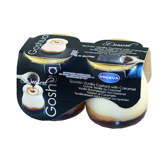 Goshua | Dessert | Vanille-Caramel 