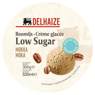 Delhaize | Roomijs | Mokka | Low sugar 