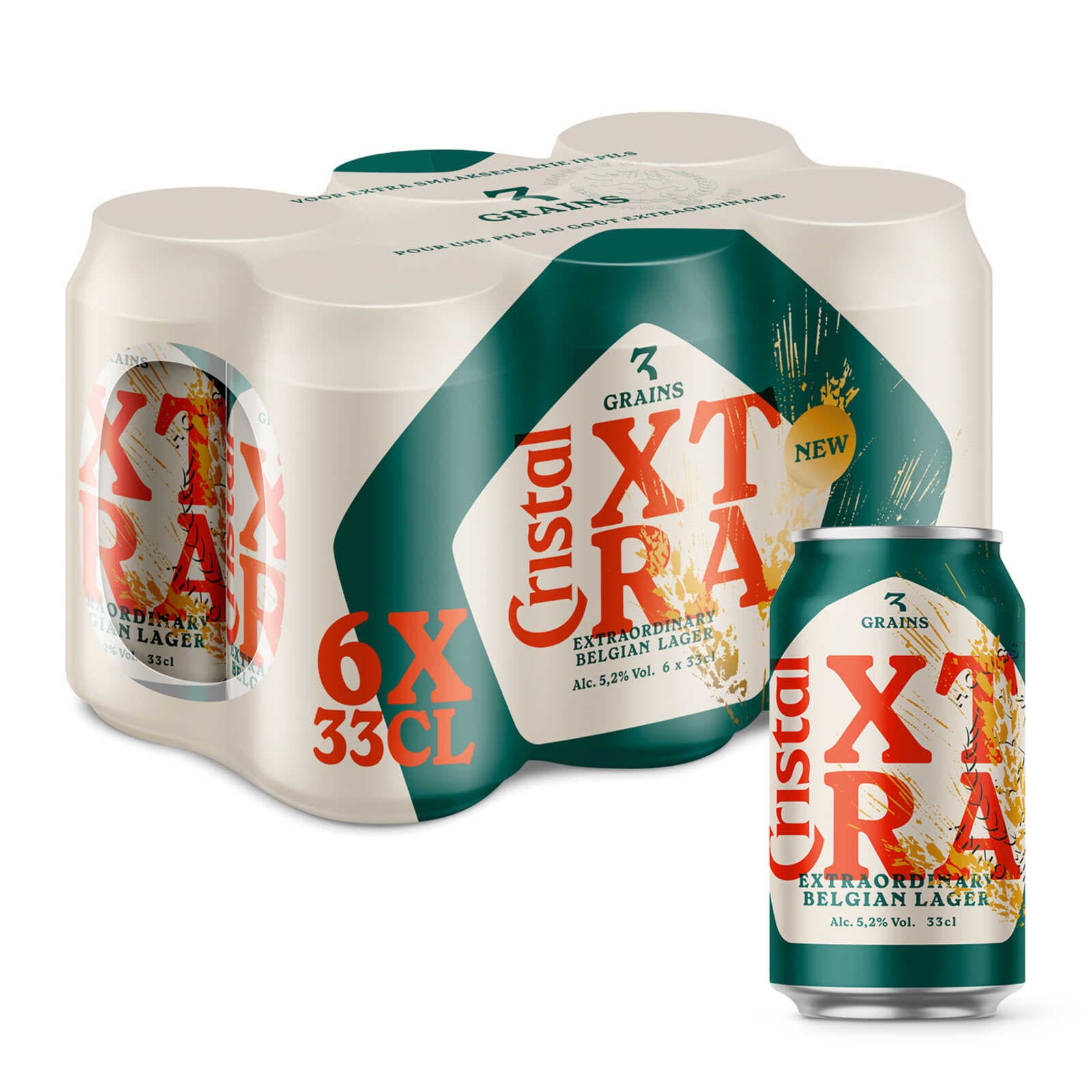 Cristal Pils | 5,2% alc