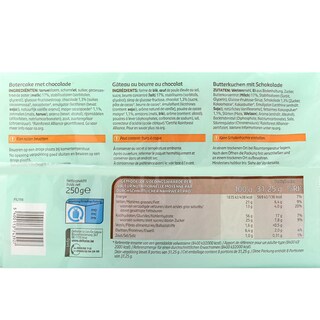 Delhaize | Cake | Marbreed | Chocolade 250 gr