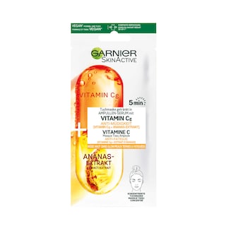 Garnier | Skin Active | Masker | Tissu Ampoule | ananas + Vitamin C 
