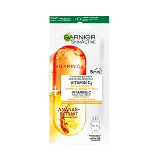 Garnier | Skin Active | Masker | Tissu Ampoule | ananas + Vitamin C 