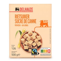 Delhaize | Sucre en cube | Canne | FT 