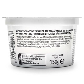 Delhaize | Opgeklopte verse kaas | Aardbei 