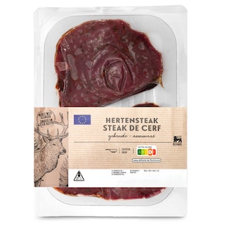 Delhaize | Hert | Steak | Zwarte peper 