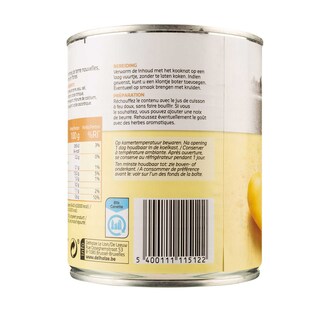 Delhaize | Aardappelen | Nieuw | Blik 530 gr