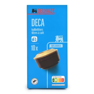 Delhaize | Café | Décaféiné | Filtres 