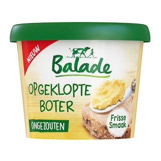 Balade | Zachte boter | Opgeklopt 