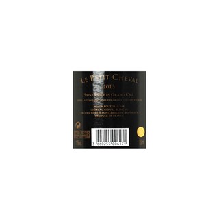 FR BORDEAUX SAINT EMILION GC | Petit Cheval Grand Cru 2013 