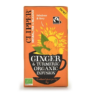 Clipper | Infusie | Ginger Turmeric | Bio 36 gr