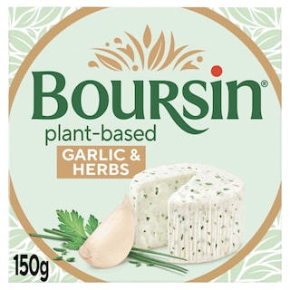 Boursin | Alternative Végétale | Ail & Fines Herbes 150 gr