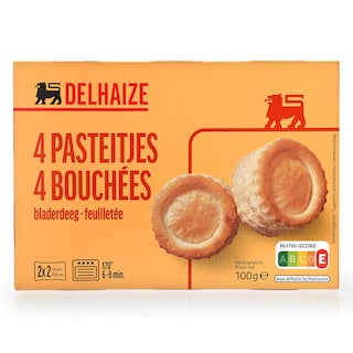 Delhaize | Bladerdeegpasteitjes 