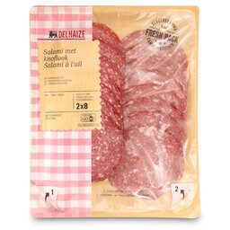 Delhaize | Salami à l'ail +/- 150 gr