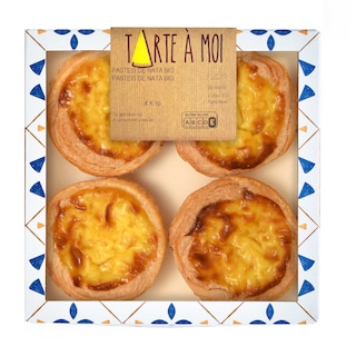 Tarte A Moi | Pasteis de nata | 4x1P | Bio 