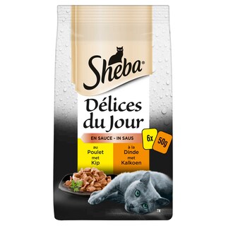 Sheba | Aliment chat | Sauce | Volaille 