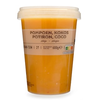 Delhaize | Soupe | Potiron | Coco 