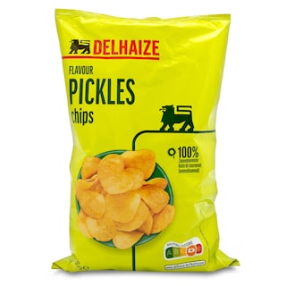 Delhaize | Chips | Pickles 250 gr