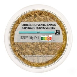Delhaize | Groen olijf | tapenade 