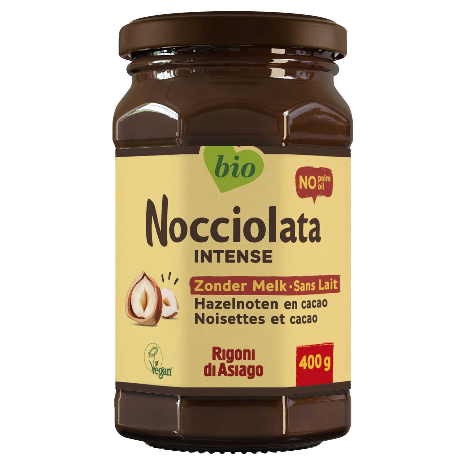 Nocciolata Smeerpasta | Zonder melk | Vegan | Bio