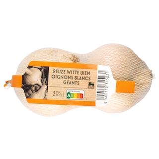 Delhaize | Oignons | Blancs | Filet 