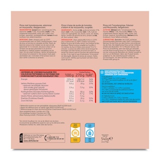 Delhaize | Pizza | Margherita 2 x 270 gr