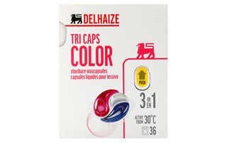Delhaize | Vloeibare wascapsules | Kleur 36 st