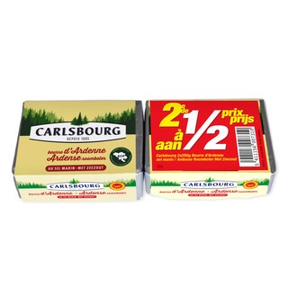 Carlsbourg | Roomboter | Ardense | Zeezout | 2 de 1/2 prij 