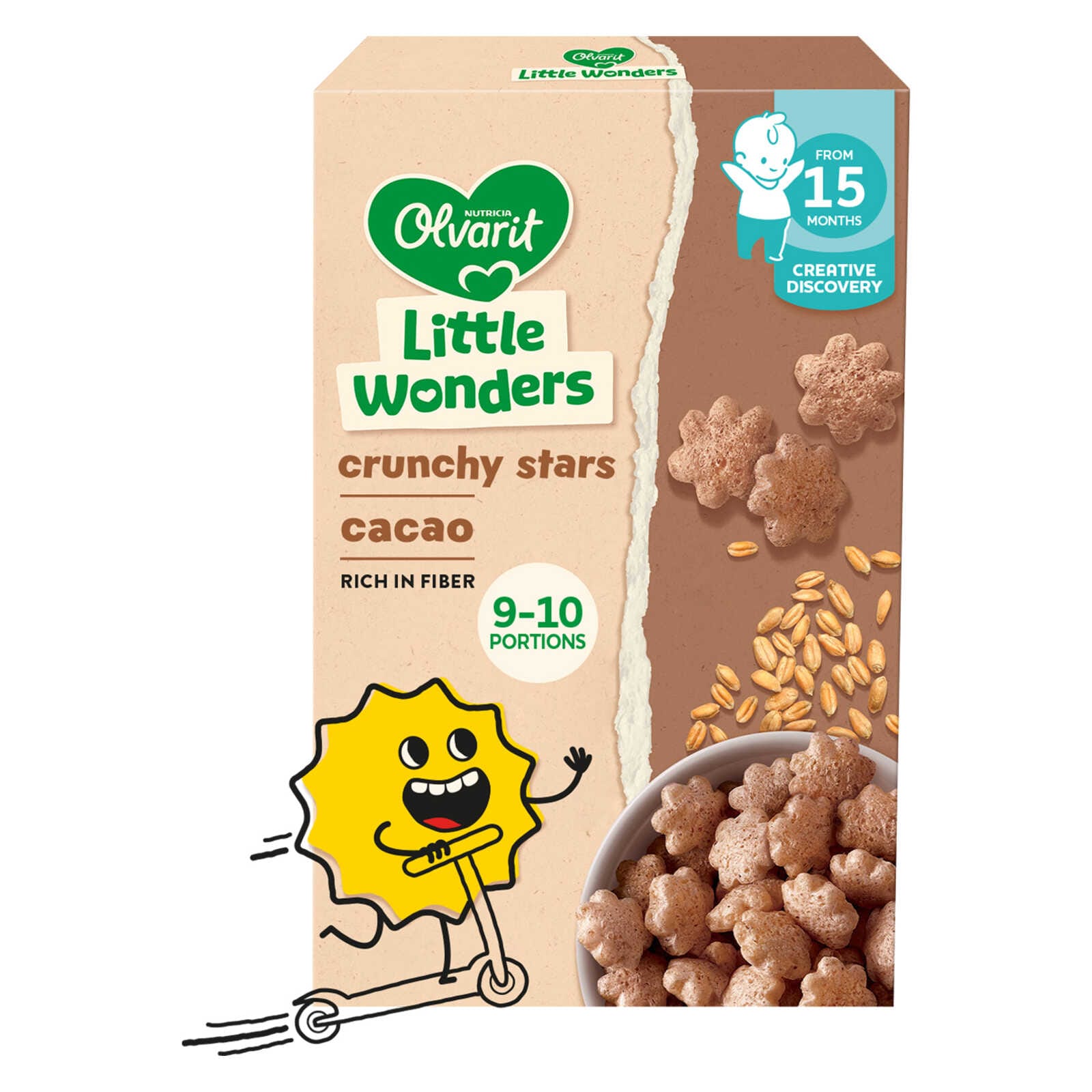 Olvarit Granen | Sterren | Chocoladesmaak | 15M+