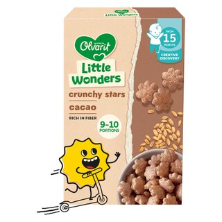 Olvarit | Céréales | Etoiles | Chocolat | 15M+ 70 gr