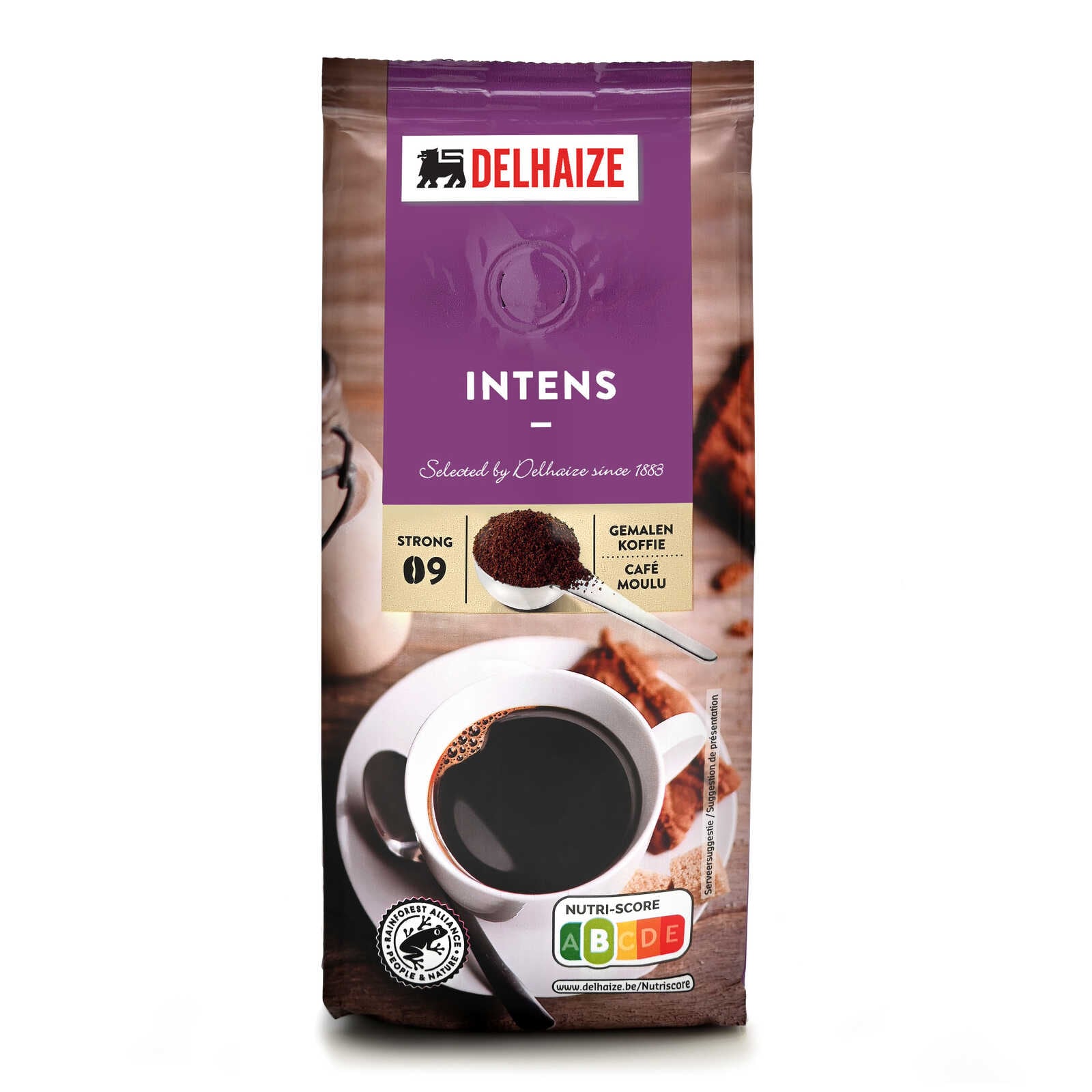 Delhaize | Café | Ground | Intense | 250 gr | Delhaize