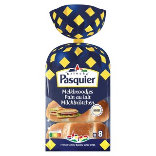 Brioche Pasquier | Melkbroodjes | 8st 280 gr