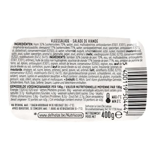 Delhaize | Salade de viande 400 gr