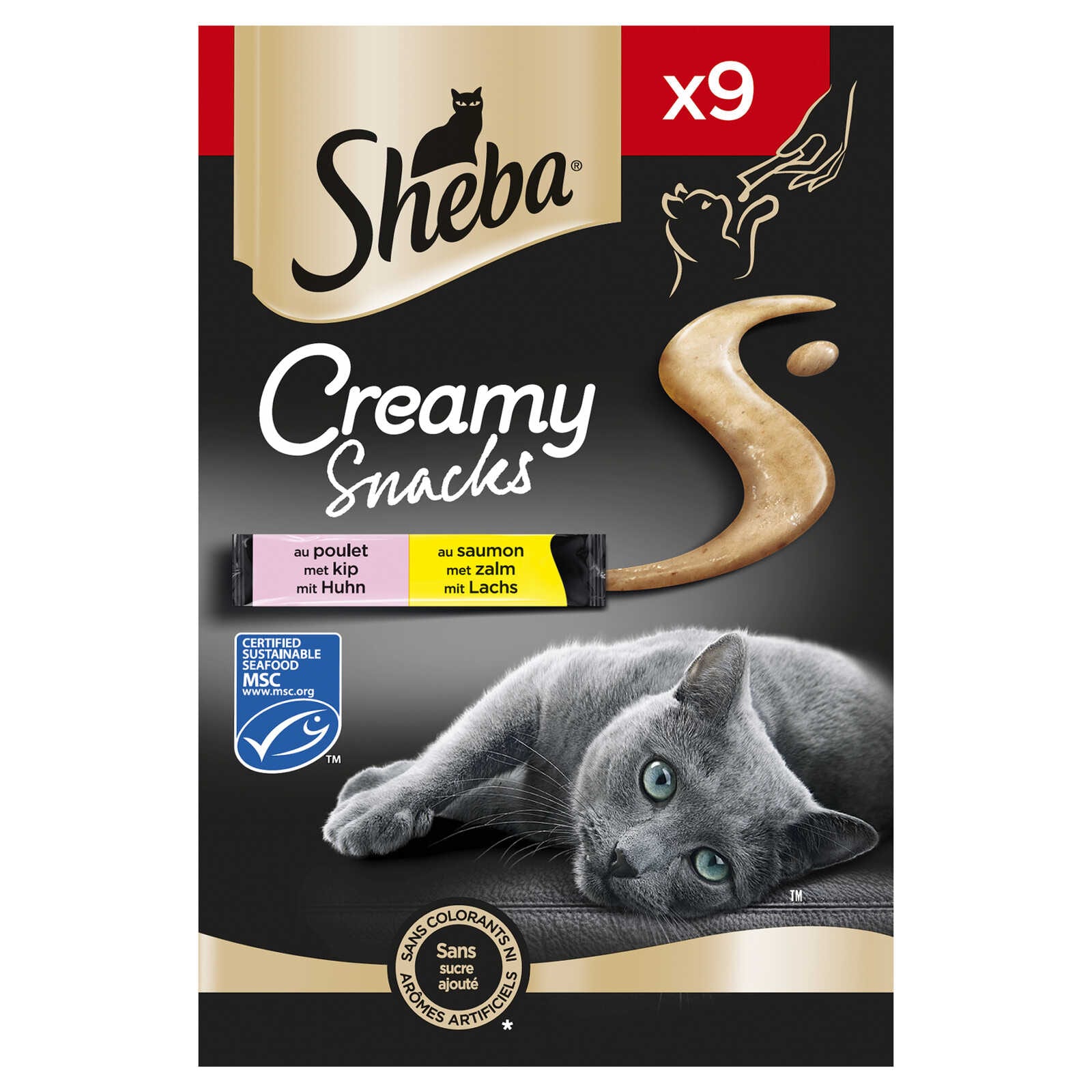 Sheba Creamy snacks | Zalm