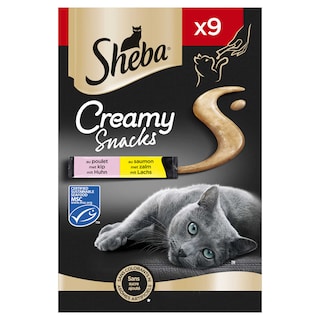 Sheba | Creamy snacks | Saumon 