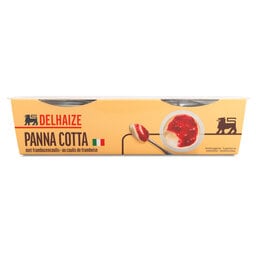 Delhaize | Panna cotta | Framboise 