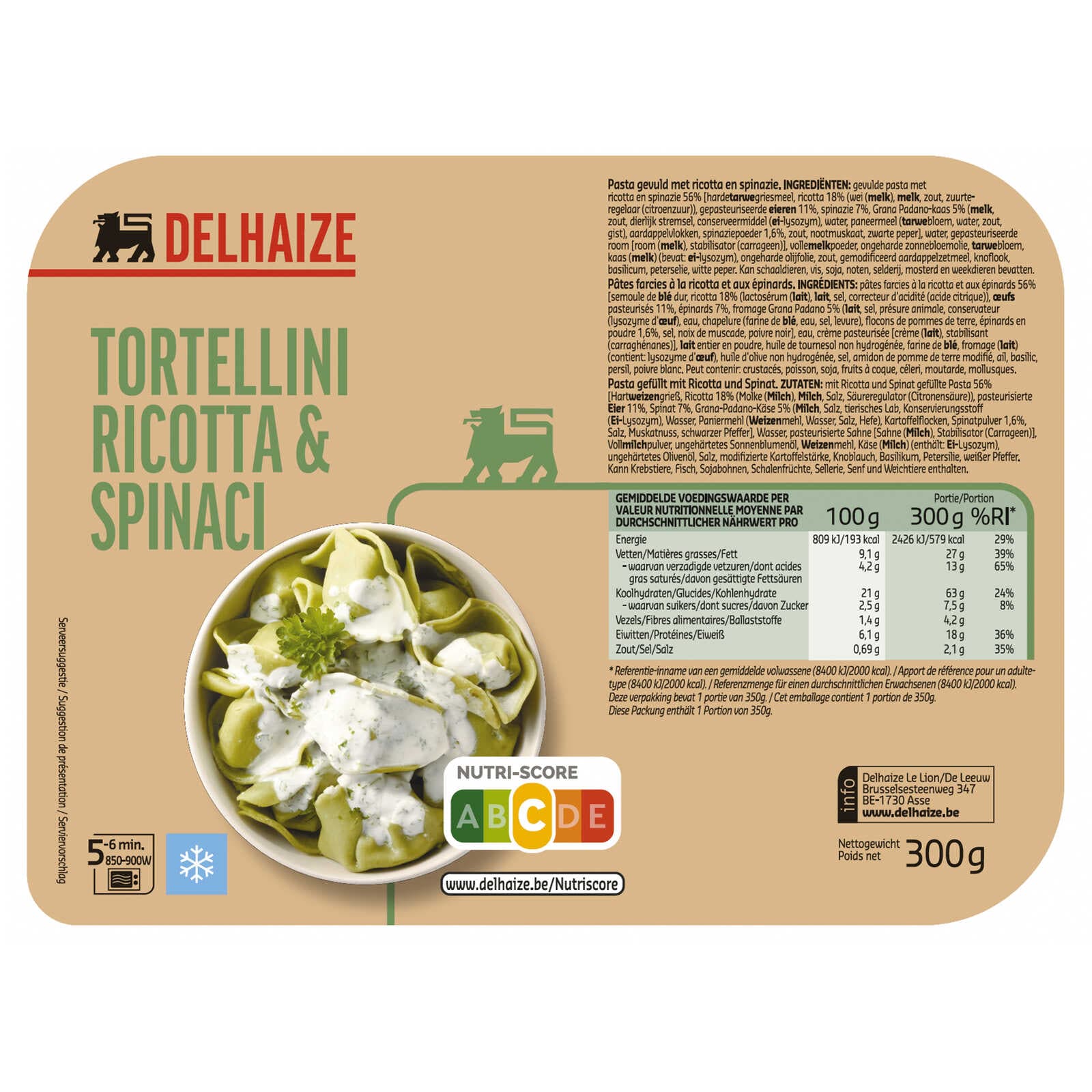Delhaize Tortellini | Ricotta