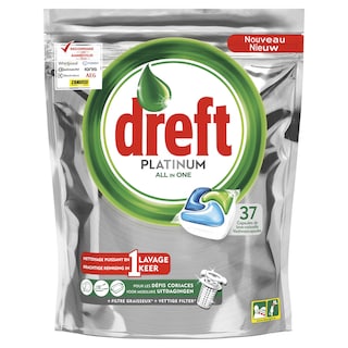 Dreft | Platinum | Capsules lave vaiselle | Regular 