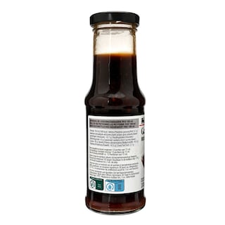 Delhaize | Saus | Barbecue | Knoflook | Zwart 20 cl