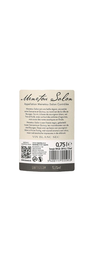 Delhaize | Menetou-Salon | 2022 75 cl